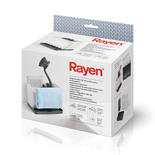 Organizador de Utensílios para Lavatório RAYEN Rayen - Armazenamento e organização - compartimentos, barra frontal, divisor removível, base perfurada