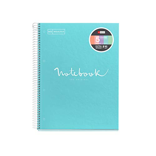 Caderno SPIRALBOOK A4 Azul (A4 - 21x29.7cm) Miquel Rius - Cadernos e bloco de notas - a4, azul, spiralbook
