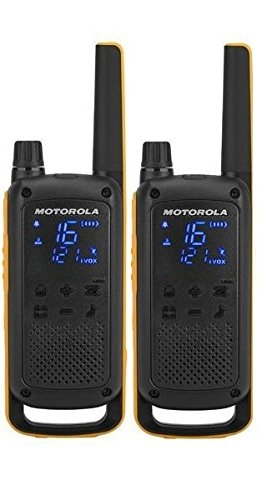 Walkie-talkie Motorola T82 EXTREME DUO | Vermelho, Preto Motorola - Rádios bidirecionais - duo, recarregável, 16 canais, PMR446