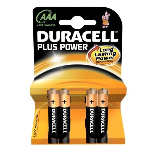 Pilhas DURACELL M3 LR03 K4 (1 Unidade) Duracell - Baterias - alcalino, 1,5 V, AAA, 4 unidades
