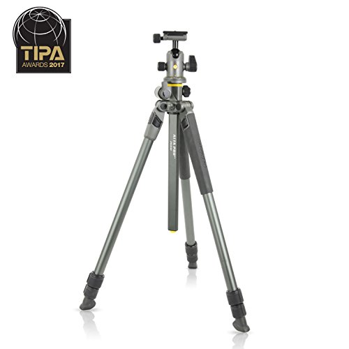 Tripé VANGUARD ALTAPRO263AB100 (Alumínio - Altura Máx.: 163 cm) VANGUARD - Tripés e monopés - alumínio, 7 kg, 3 seções, 163 cm