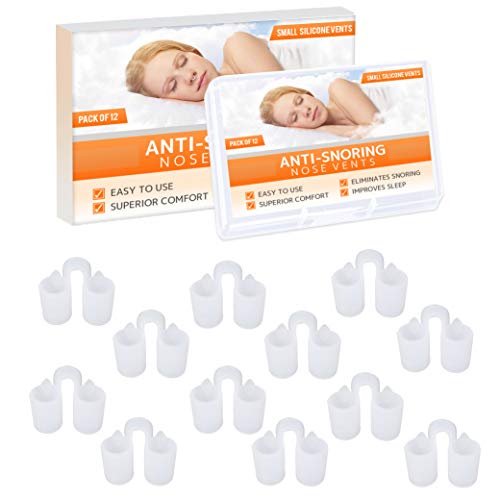 Dilatador Antirríquiticos para Nasal Set 12 Pequeño Mobi Lock - Aids para ronco e apneia do sono - antirríquiticos, nasal, pequeno