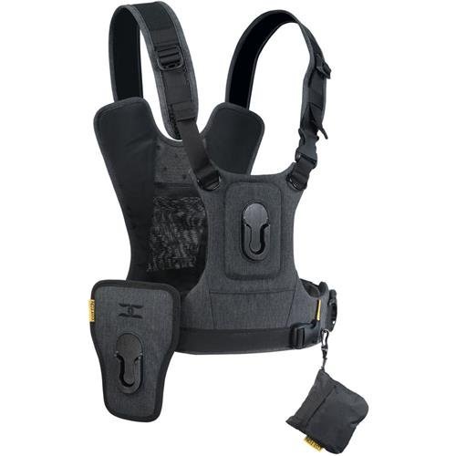 Cotton Carrier G3-147 Bolsa câmara Preto, Cinzento Cotton Carrier - Alças de câmera - bolsa câmara, tecido, universal, resistente