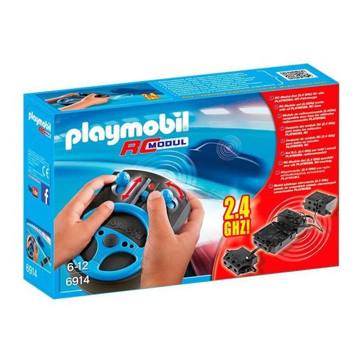 Acessórios para modelos telecomandados RC PLAYMOBIL 6914 PLAYMOBIL - Brinquedos - módulo rc, transmissor manual, unidade de comando