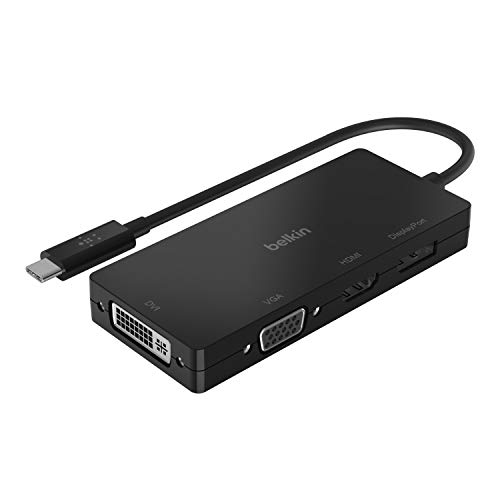 Belkin Usb-C To Hdmi Adapter - Black (Acessório Imagem e Som) Belkin - Placas e adaptadores de vídeo - usb-c, hdmi, adaptador
