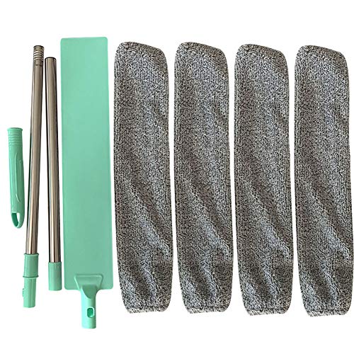 Vaugan 125cm Dusting Mop with Long Handle and 4 Microfiber Pads Vaugan - Penas de pó - 125 cm, long handle, microfiber pads