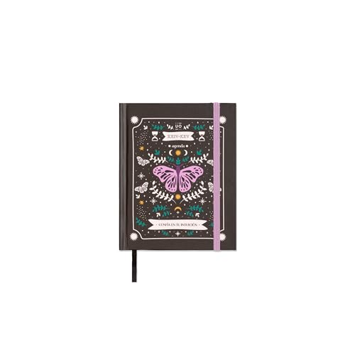 Agenda Escolar UO Mini Semana Confia em teu Instinto (2024/2025 - Pautado - 14.8x20cm) UO - Calendários, organizadores e planejadores - semestral, capa dura, separadores, resistente à água