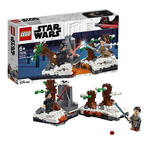 LEGO Star Wars: Duelo na base Starkiller - 75236 (Idade mínima: 7 - Peças: 346) LEGO - Blocos de encaixe - lego, star wars, duelo, starkiller, rey, kylo ren