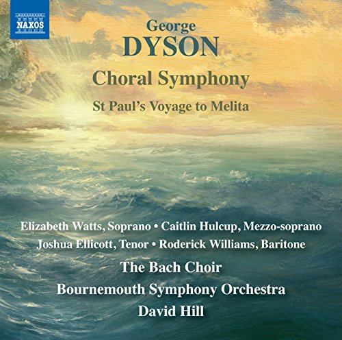CD Bach Choir/Bournemouth SO - Choral Symphony/St.Paul'S Voyage Naxos - Música e gravações de som - 