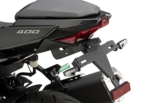 Suporte de Matrícula KAWASAKI Ninja 400 (2018) PUIG Puig - Suportes e porta-placas de matrícula para veículos - suporte, matricula, kawasaki, ninja 400, puig