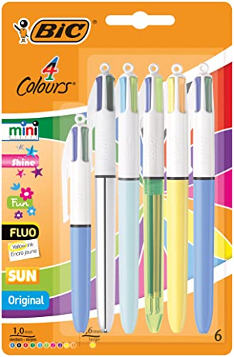 Canetas de Feltro BIC 4 Cores (Multicor) BIC - Canetas - multicor, bic, caneta feltro