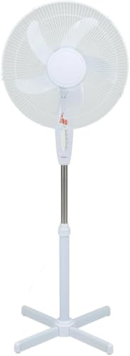 Ventoinha de Pé HZONE HB-WSX (3 velocidades - 60 W) Hzone - Ventiladores - 5 asas, 3 velocidades, turbo, 60W