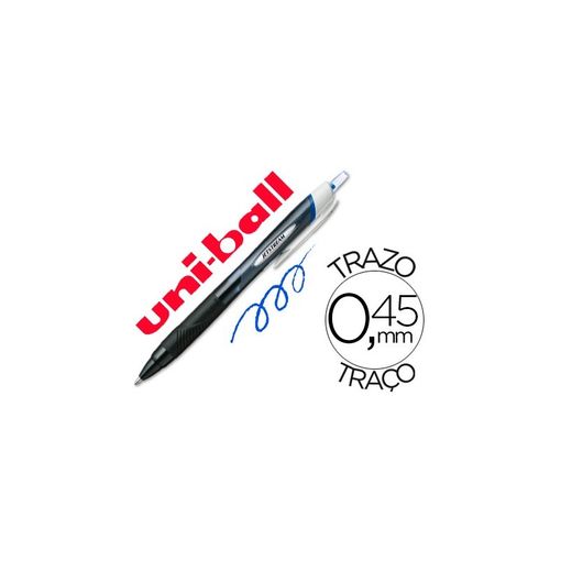 Caneta de Gel UNI-BALL UM-120 Sport (Azul - 0.7 mm) Uniball - Canetas - tinta gel, 0.7 mm, clip de plástico, resistente à água