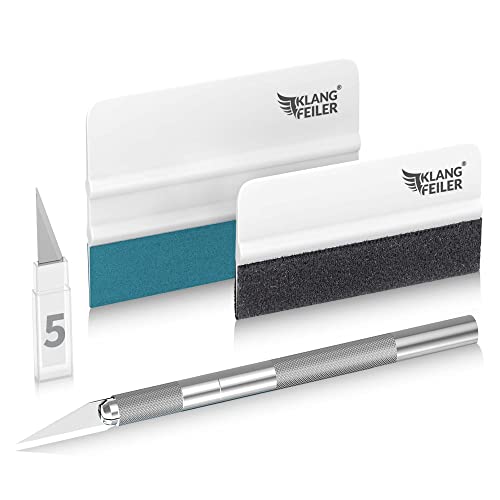 Conjunto de Ferramentas para Remoção de Vinil KLANGFEILER Klangfeiler - Raspadores de limpeza - ferramentas, remoção, vinil, janelas, superfícies