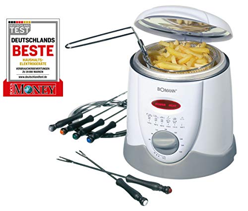 Friteuse BOMANN FRR 1290 CB (Capacité: 1 L - 900 W) Bomann - Eletrodomésticos de cozinha - 1 l, 900 W, viso incorporado, aquecimento rápido