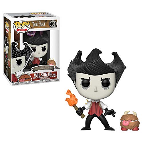 Figura FUNKO POP! Games: Don't Starve - Wilson & Chester Funko - Bonecos de ação e brinquedo - 