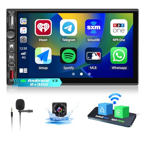 Rádio Auto OILIEHU 2G+32G (Android - 7'' - 4G) OiLiehu - Aparelhos de áudio e vídeo para veículos e sistemas de painel - android, 7 polegadas, 4g
