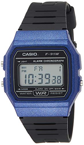Relógio Digital Casio Homem (Poliuretanato - Preto) Casio - Relógios - poliuretano, cronómetro, alarme diário, bateria CR2016