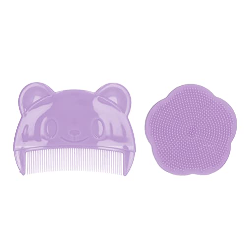 Escova e Pente para Costra Láctea (Rosa) Luqeeg - Pentes e escovas - escova, pente, cabelo bebé, costra lática