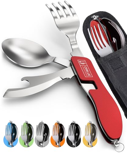 Conjunto de utensílios ORBLUE 4 em 1 (2 unidades) Orblue - Utensílios e louça de cozinha para camping - conjunto, utensílios, 4 em 1, 2 unidades