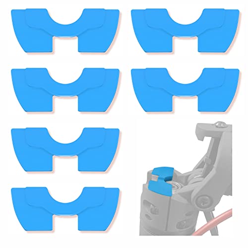 YUNGELN 6 Peças Absorvedor de Vibração de Goma para Unidade de Proteção de Junta Dobrável Compatível com Xiaomi M365 Yungeln - Recreação ao ar livre - absorvedor, vibração, goma, compatível
