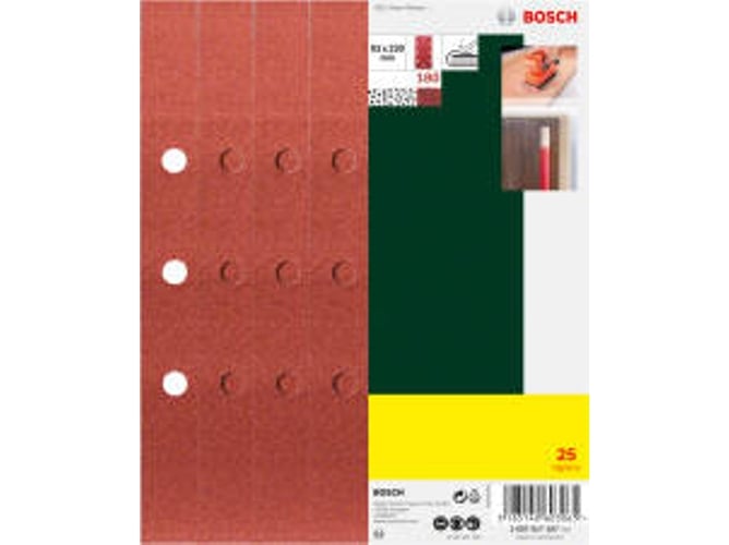 Conjunto de Acessórios para Lixadeira BOSCH 2 607 017 107 Bosch Home and Garden - Lixa e esponjas de polimento - agulhas, pano, folhas de lixo