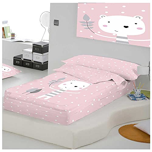Saco de Dormir NORDICO Cotton Artean (Rosa - Algodão) COTTON ARTEAN - Cobertores e edredons - algodão, rosa