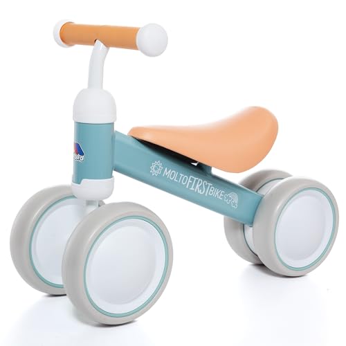 Bicicleta MOLTO My 1st Ride On (Azul - 34x30x40 cm) MOLTO - Brinquedos - azul, infantil, 34x30x40 cm