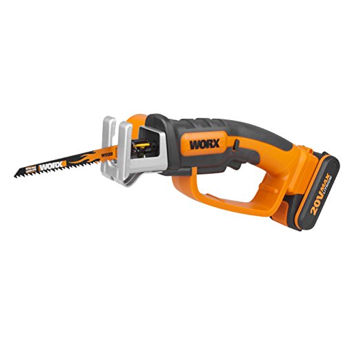 Serra de Esquadria WORX WG894E (Com Bateria) Worx - Serras recíprocas - serra, esquadria, bateria