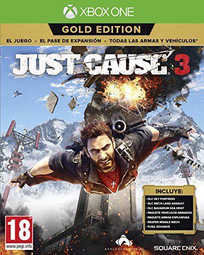 Jogo Xbox One Just Cause 3 Gold Edition (M18 - Ação/aventura) Square Enix - Software de jogos de vídeo - jogo, xbox one, just cause 3, Gold Edition, ação-aventura, m18