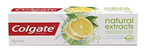 Pasta de Dentes COLGATE Natural Extracts Cuidado da Pele (75 ml) COLGATE - Pasta de dentes - natural, cuidado pele, 75 ml