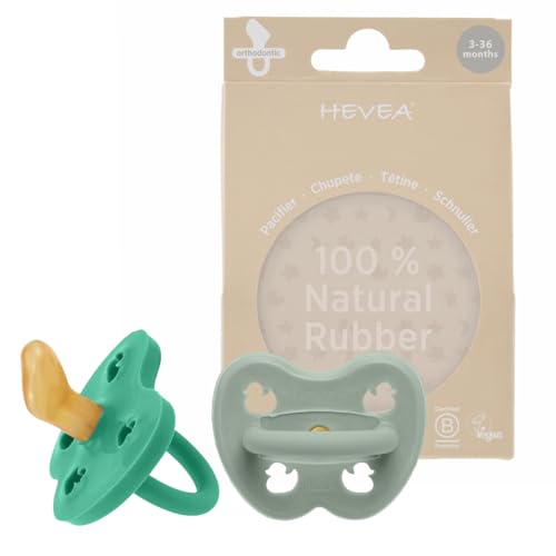 Chupeta Natural HIGIENIC 3-36M (2 Unidades) HEVEA - Cuidados com a higiene oral - natural, higiene, 3 meses, 2 unidades