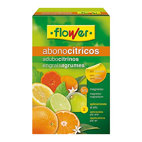 Flower 10559 Abonos Cítricos 2Kg (Jardinagem) FLOWER - Adubos - abonos cítricos, 2kg, jardinagem