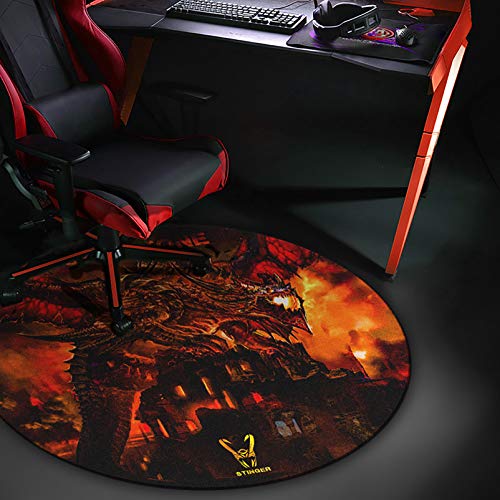 Tapete de Rato WOXTER Stinger Floorpad Red Woxter - Tapetes para cadeiras - tapete, rato, woxter, stinger floorpad, red