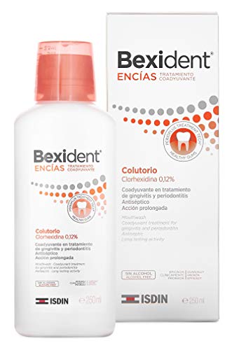 Isdin Bexident Colutorio Encias Chlorhexidine 250 Ml Isdin - Cuidados com a higiene oral - higiene bucal, antibacteriano, reduz placa, prevençao inflamações