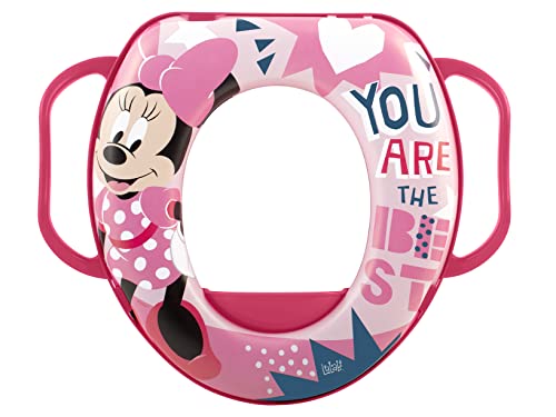 LULABI Icon Minnie WC Reductor com Maníquim LULABI - Acentos de vaso - minnie, maníquim, alça, segurança