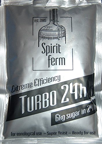 Levedura Turbocamurra 24H 195G ALCOBREW AlcoFermBrew - Eletrodomésticos - levedura, turbocamurra, 24h, 195g