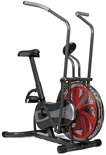Bicicleta Estática SPORTPLUS Air Bike (Preto - 115 x 70 x 122 cm) SportPlus - Elevadores e suportes para computador - bicicleta, estática, preto, 115x70x122cm