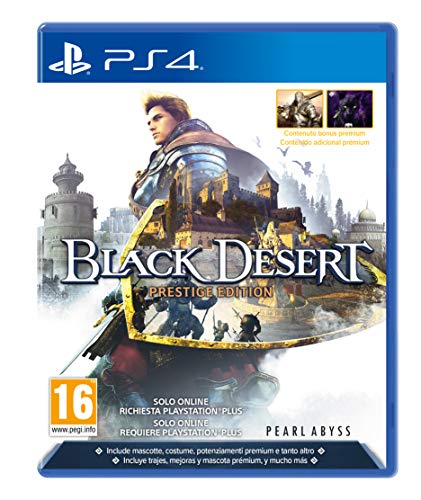 Jogo PS4 Black Desert Prestige Edition (M18 - RPG) Koch Media - Software de jogos de vídeo - ps4, Black Desert, prestige edition, rpg