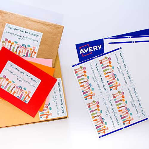 Etiquetas Autocolantes AVERY L7169-100 Avery - Papel de impressora e copiadora - autocolantes, avery