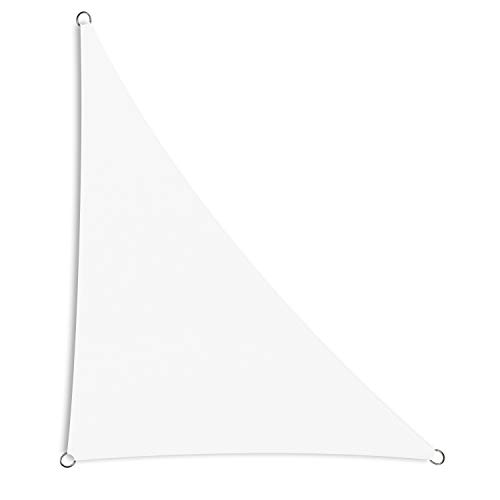 Tenda de Jardim Schramm Triângulo em Ângulo Recto (Branco - Poliéster) Schramm - Toldos e gazebos - triangular, ângulo reto, 2,5x2,5x3,5m