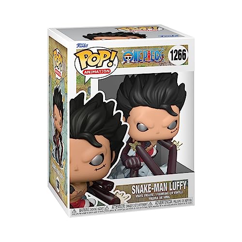 Figura FUNKO POP! Anime: One Piece- Snake Man Luffy Funko - Brinquedos - One Piece, snake man luffy, vinil, 9 cm