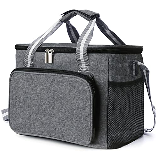 Bolsa de Refrigeração Coolbox Thermic (Cinzento) Poligono - Porta-alimentos e bebidas - refrigeração, coolbox, termic