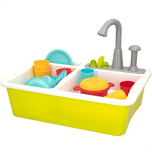 Conjunto de brinquedos para crianças COLORBABY 49025 CB Toys - Brinquedos - freguês, acessórios coloridos, escoamento, bomba de água