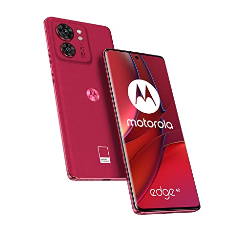Smartphone MOTOROLA Moto Edge 40 (6.55'' - 8 GB - 256 GB - Viva Magenta) Motorola - Telemóveis - 6.55 polegadas, 8 gb, 256 GB, Viva Magenta