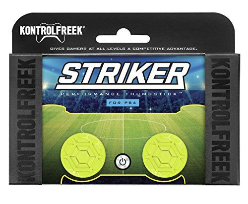 Kontrolfreek Striker Yellow (Acessório Informática e Tel.) Xbite Ltd - Acessórios de controle de jogo - thumbsticks, xbox one, amarelo, poliuretano