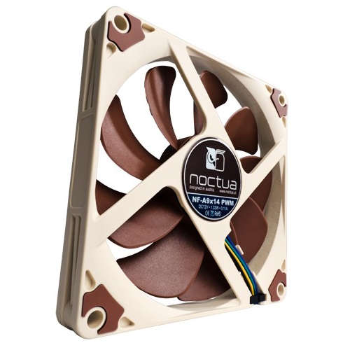 Noctua Nf-A9X14 Pwm Caixa de Computador Ventoinha Noctua - Peças de refrigeração de sistema de computador - noctua, nf-a9x14 pwm, carcasa pc, ventilador, 92mm