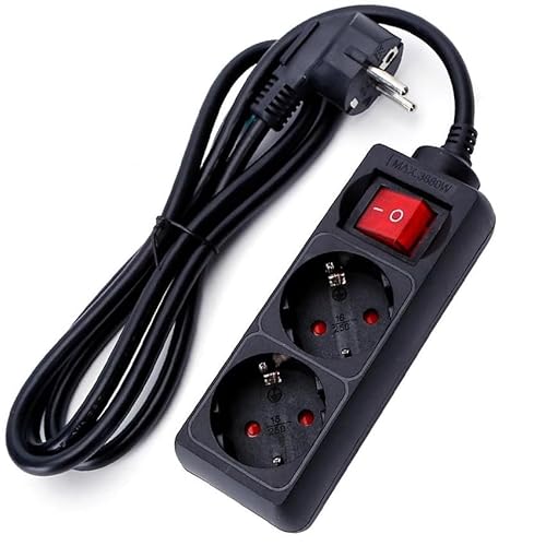 Extensão Elétrica CUC EXPLORER 2 tomadas com interruptor Levitantes - Fios e cabos elétricos - extensão elétrica, cuc explorer, 2 tomadas, interruptor