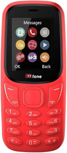Telemóvel TTFONE TT170 (1.77'' - Vermelho) TTfone - Telemóveis - 1,77 polegadas, teclas grandes, bateria 1000mAh, câmera integrada