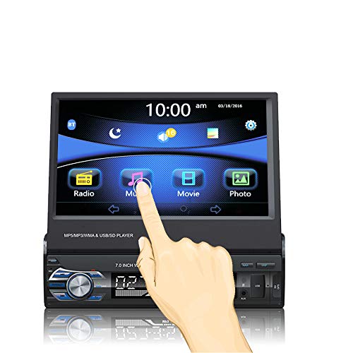 Autorrádio AutoSound 0013 (Bluetooth - 2 USB - 7'' - Preto) Rhythm Electronics Limited - Aparelhos de áudio e vídeo para veículos e sistemas de painel - bluetooth, 2 usb, 7 polegadas, preto